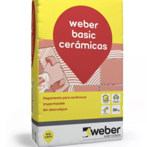 Weber Col Basic Pegamento Ceramicos 25 kg.